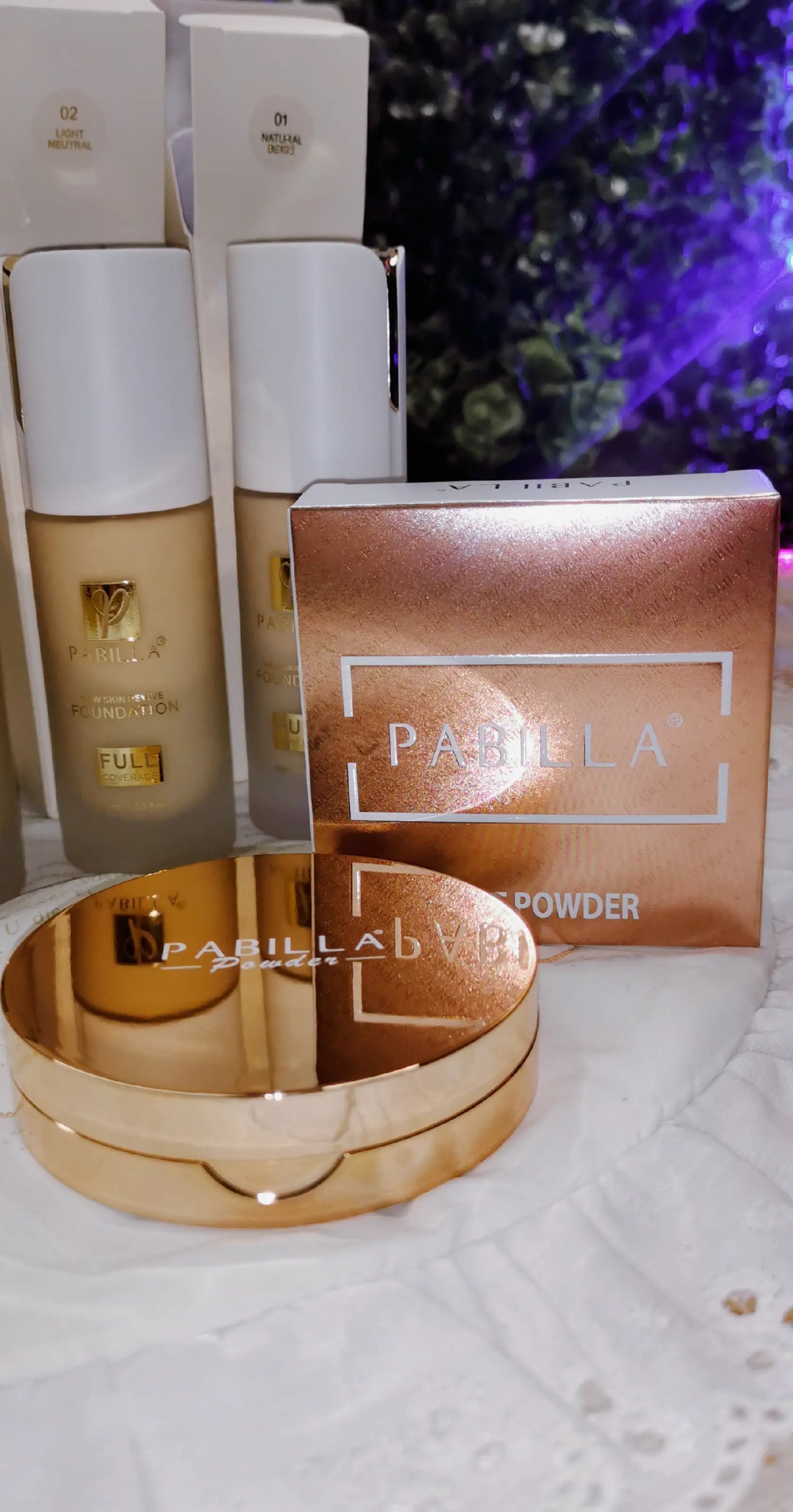 Pabilla pressed powder