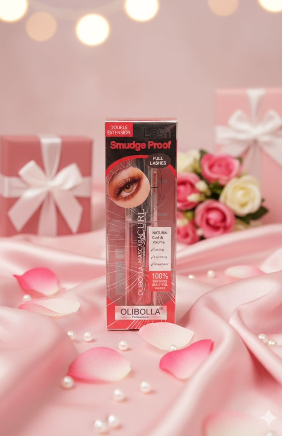 Smudge proof mascara