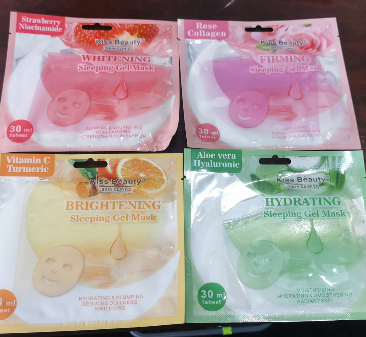 Sleeping gel mask's