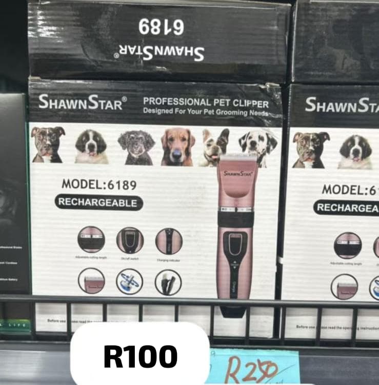 ShawnStar Professional Pet Clipper | Rechargeable | Model 6189