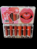 Matte lip gloss mini set